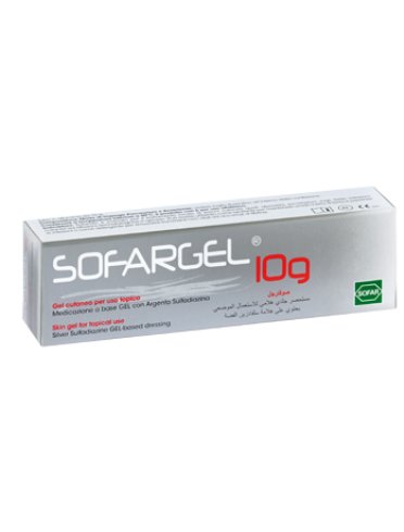 Sofargel gel con sulfadiazina argentica 10 g