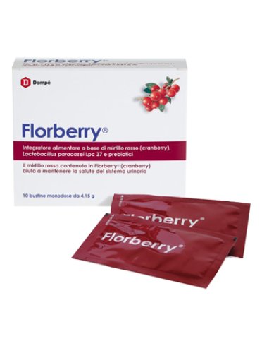 Florberry - integratore sistema urinario - 10 bustine 
