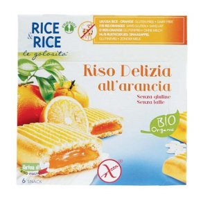 RICE&RICE RISO DELIZIA ALL'ARANCIA 6 X 33 G