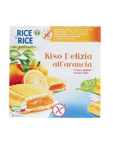 Rice&rice riso delizia all'arancia 6 x 33 g