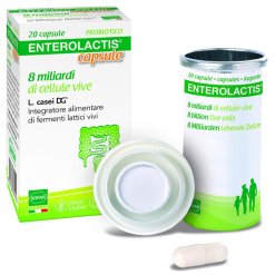 Enterolactis - Integratore di Fermenti Lattici - 20 Capsule