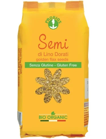 Semi di lino dorati italiani 500 g Semi di lino dorati italiani 500 g
