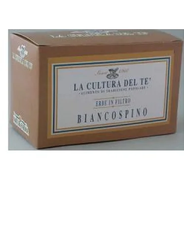 La cultura del te' biancospino tisana 20 filtri La cultura del te' biancospino tisana 20 filtri