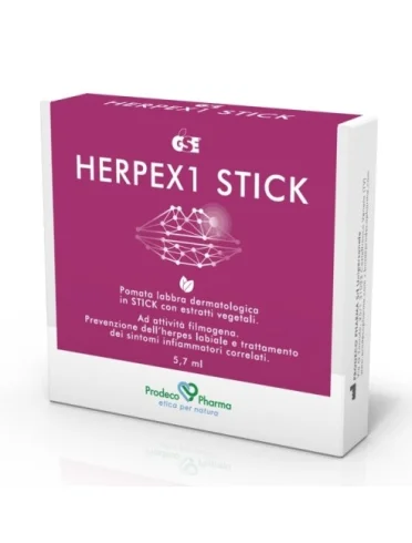 Gse herpex 1 pomata labbra stick 5,7 ml Gse herpex 1 pomata labbra stick 5,7 ml