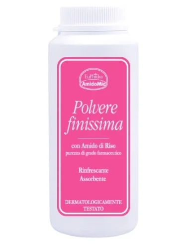 Euphidra amidomio polvere finissima per cambio pannolino 100 g Euphidra amidomio polvere finissima per cambio pannolino 100 g