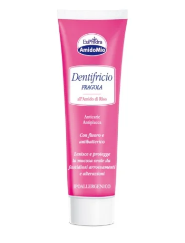 Euphidra amidomio dentifricio fragola 50 ml Euphidra amidomio dentifricio fragola 50 ml
