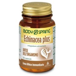 Body Spring Echinacea Plus - Integratore per Sistema Immunitario - 30 Capsule