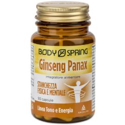 Body Spring Ginseng Panax - Integratore Tonico - 50 Capsule