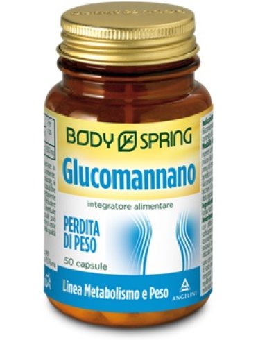 Body spring glucomannano - integratore per il controllo del peso - 50 capsule