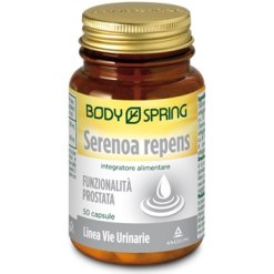 Body Spring Serenoa Repens - Integratore per la Funzionalità della Prostata - 50 Capsule