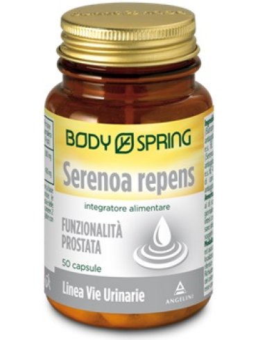 Body spring serenoa repens - integratore per la funzionalità della prostata - 50 capsule