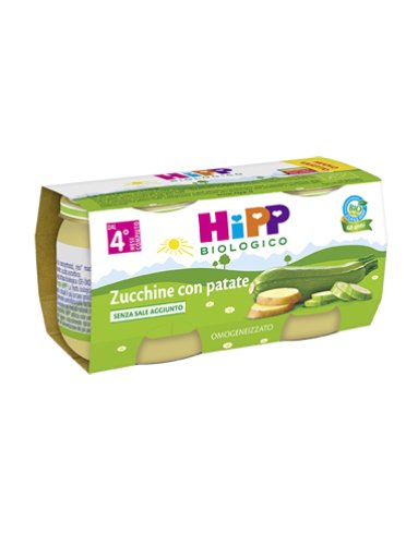 Hipp bio hipp bio omogeneizzato zucchine con patate 2x80 g