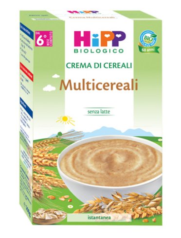 Hipp bio crema di cereali multicereali 200 g