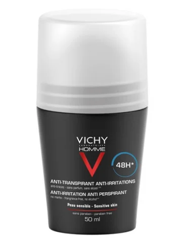 Vichy homme - deodorante uomo pelle sensibile roll-on - 50 ml Vichy homme - deodorante uomo pelle sensibile roll-on - 50 ml