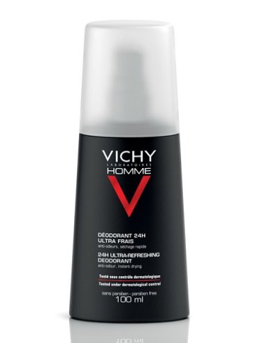 Vichy homme - deodorante uomo ultra fresco spray - 100 ml