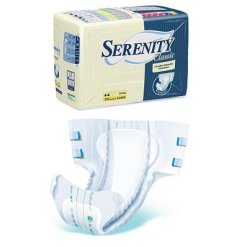 PANNOLONE PER INCONTINENZA SERENITY CLASSIC SUPER TAGLIA EXTRA LARGE 15 PEZZI