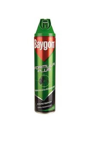 Insetticida baygon scarafaggi e formiche plus spray 400 ml