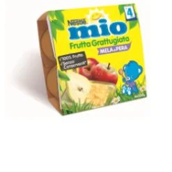 NESTLE' MIO FRUTTA GRATTUGIATA MELA/PERA 4 X 100 G