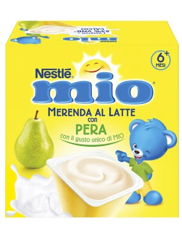 Nestle' mio merenda pera 4 x 100 g Nestle' mio merenda pera 4 x 100 g