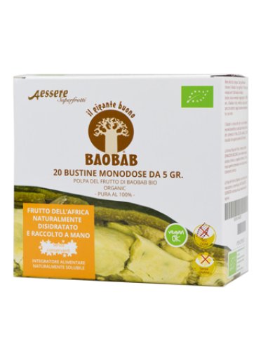 Baobab aessere polpa bio 20x5g