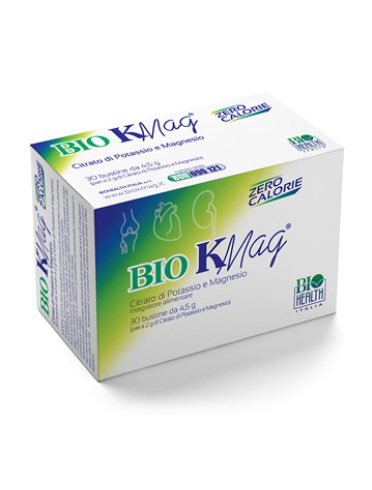Biokmag - integratore di magnesio e potassio - 30 bustine