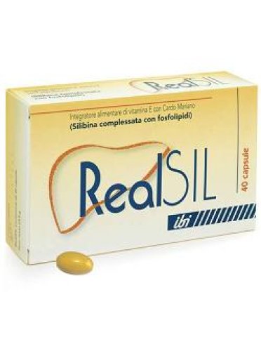 Realsil - integratore depurativo con vitamina e - 40 capsule