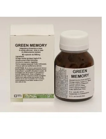 Green memory 60 capsule Green memory 60 capsule