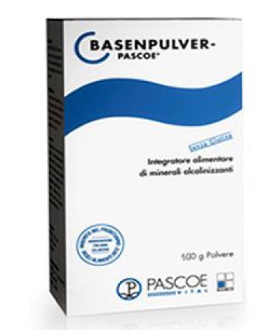 Basenpulver pascoe - integratore di calcio e magnesio in polvere - 100 g