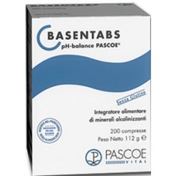 Basentabs Pascoe - Integratore di Calcio e Magnesio - 200 Compresse