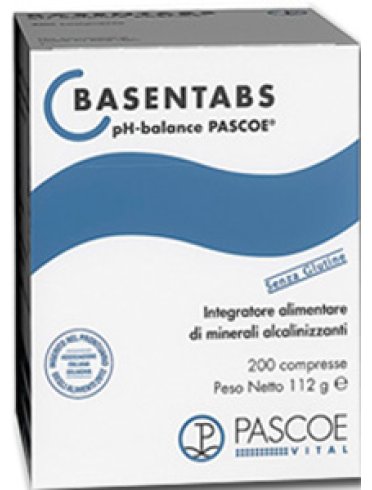 Basentabs pascoe - integratore di calcio e magnesio - 200 compresse