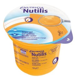 Nutilis Aqua Gel - Bevanda al Gusto di Arancia - 12 x 125 g