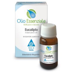 Eucalipto Olio Essenziale - Olio Balsamico per il Benessere della Mucosa Orofaringea - 10 ml