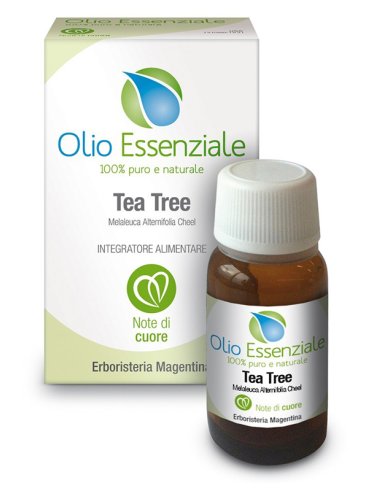 Tea tree olio essenziale - olio balsamico per la funzionalità delle vie respiratorie - 10 ml