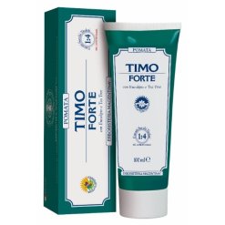 Timo Forte Pomata - Crema Balsamica per il Funzionamento dell'Apparato Respiratorio - 100 ml