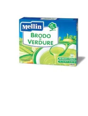 Mellin brodo verdure 10 bustine 8 g Mellin brodo verdure 10 bustine 8 g
