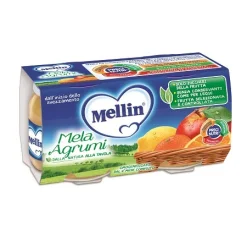 Mellin Omogeneizzato Mela e Agrumi 2x100g