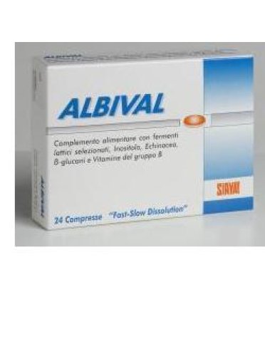 Albival probiotico 24 compresse