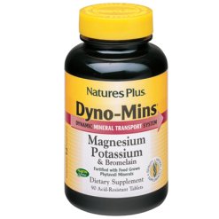 DYNO MINS MAGNESIO/POTASSIO BROMELAINA 90 TAVOLETTE