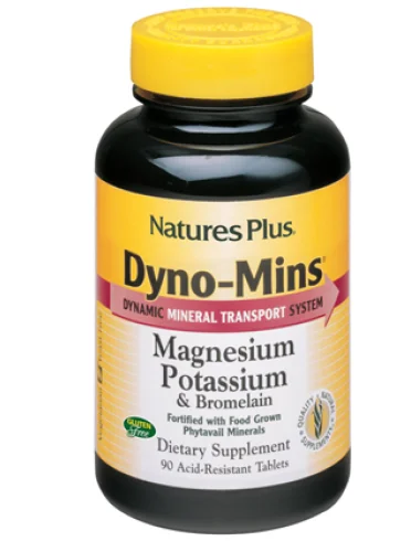 Dyno mins magnesio/potassio bromelaina 90 tavolette Dyno mins magnesio/potassio bromelaina 90 tavolette