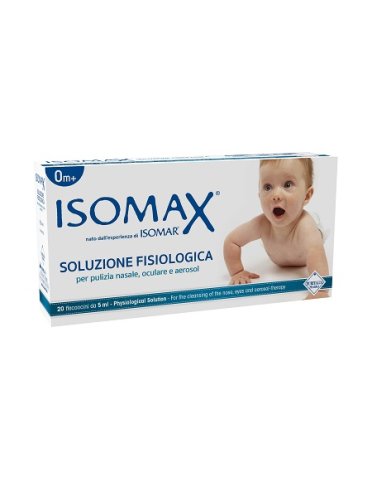 Isomax soluzione fisiologica nasale e oculare 20 pezzi