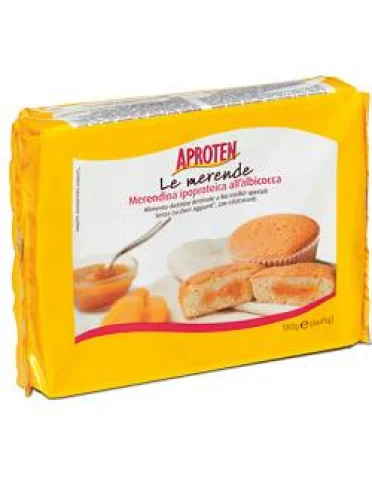 Aproten merendina senza zucchero albicocca 180 g Aproten merendina senza zucchero albicocca 180 g