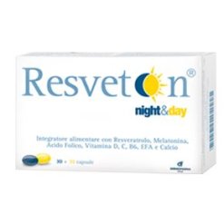 Resveton Night & Day - Integratore per il Benessere della Donna - 60 Capsule