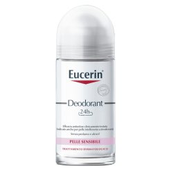 Eucerin - Deodorante Roll-On 24H per Pelle Sensibile - 50 ml