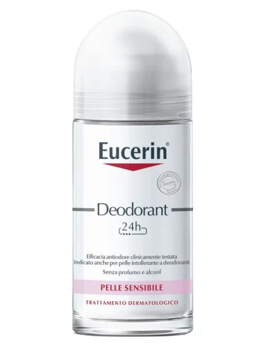 Eucerin - deodorante roll-on 24h per pelle sensibile - 50 ml Eucerin - deodorante roll-on 24h per pelle sensibile - 50 ml