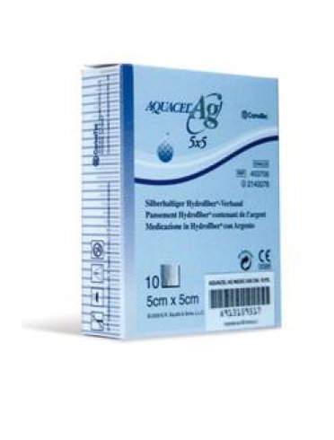 Aquacel ag medic 5x5cm 10pz Aquacel ag medic 5x5cm 10pz