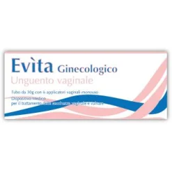 EVITA GINECOLOG UNGUENTO VAGINALE TUBO DA 30 G + 6 APPLICATORI VAGINALI MONOUSO