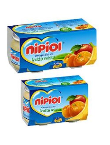 Nipiol omogeneizzato frutta mista 80 g 2 pezzi