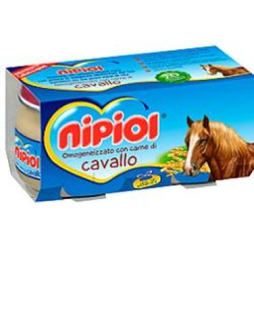 Nipiol omogeneizzato cavallo 80 g 2 pezzi