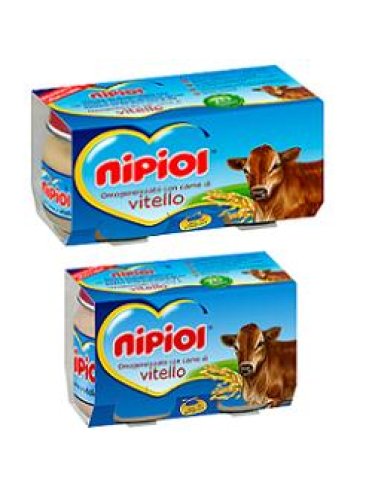 Nipiol omogeneizzato vitello 80 g 2 pezzi