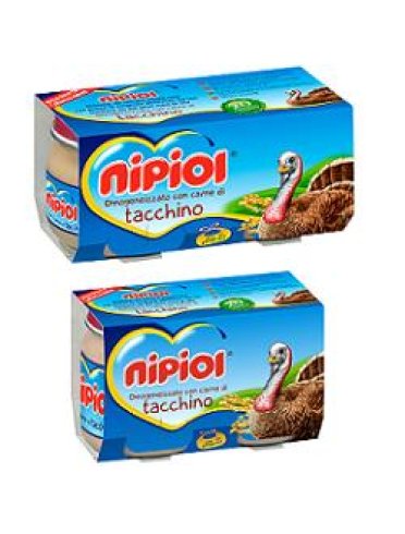 Nipiol omogeneizzato tacchino 80 g 2 pezzi